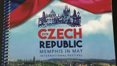 Publikace k českému festivalu, který se letos koná v americkém městě Memphis