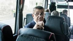 Andrej Babiš sulla linea del governo.