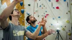 Adam Ondra, patří mezi absolutní světovou špičku sportovních lezců a Štěpán Stráník