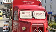 Anglické food trucky jsou nostalgičtější. Churros v Brightonu