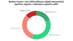 Polovina respondentů se obává, že bude muset v roce 2025 více šetřit