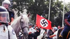Američtí neonacisté během pochodu ve Washingtonu D.C. v srpnu 2002
(Creative Commons Attribution Generic 2.0)