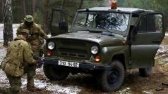 Terénní automobil české armády UAZ-469