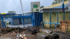 Fotbalový stadion v Opavě poničila povodeň