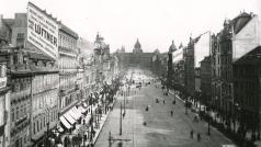 Václavské náměstí v roce 1900