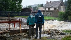 Hejnice na Frýdlantsku trápí rozvodněná říčka Smědá