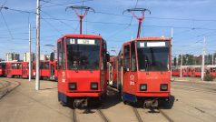 Čas od času české tramvaje v bělehradské MHD potřebují jen drobné opravy, ale stále jezdí.
