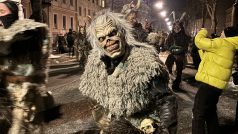 Průvod krampusů v Klagenfurtu