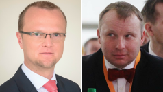 Místropředseda ČSSD Martin Netolický (vlevo) a europoslanec Miroslav Poche (na snímku z roku 2017)