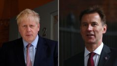 Boris Johnson a Jeremy Hunt