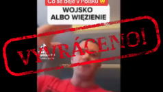 Polská vláda podle videa, které se šíří po sociálních sítích, v tichosti změnila pravidla případné mobilizace. Není to pravda