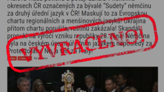 OVĚŘOVNA: Vláda chce germanizovat Česko, lže dezinformace. ‚Mimořádně přehnané,‘ soudí právník