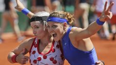 Rozesmáté královny ženské čtyřhry, Lucie Šafářová a Bethanie Matteková-Sandsová