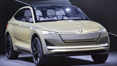 Škoda Vision E na autosalonu ve Frankfurtu