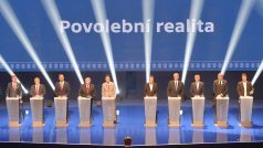 Velká předvolební debata České televize