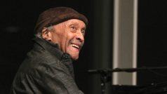 Jazzový pianista Cecil Taylor na fotografii z dubna 2016