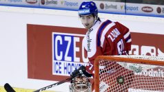 Filip Zadina při svém prvním startu za dospělou reprezentaci