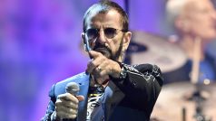 Britský zpěvák Ringo Starr a jeho All Star Band vystoupili v Kongresovém centru v Praze.