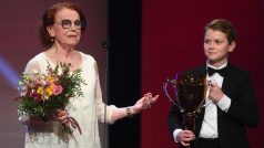 Cenu Thálie mistrovství v oboru činohra dostala v sobotu v Národním divadle divadelní a filmová herečka Iva Janžurová