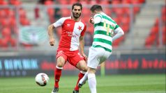 V Praze se na začátku srpna odehrál přípravný zápas mezi SK Slavie Praha a Celtic Glasgow. Na snímku Halil Altintop. (archivní foto)