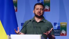 Volodymyr Zelenskyj na summitu NATO ve Vilniusu