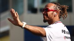 Britský jezdec formule 1 Lewis Hamilton ještě v barvách Mercedesu