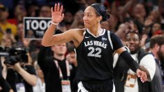 A’ja Wilsonová nastřílela jako první basketbalistka historie WNBA tisíc bodů za sezonu.