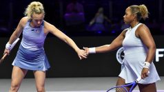 Kateřina Siniaková a Taylor Townsendová