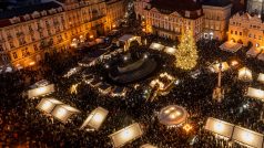 Vánoční trhy na Staroměstském náměstí