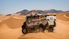 Martin Macík ve druhé etapě Rallye Dakar