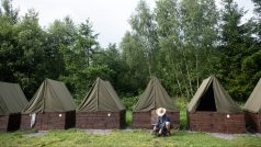 Airsoftový military larp tábor