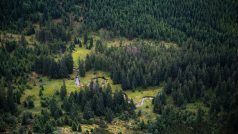 Krkonošský národní park, meandr Labe