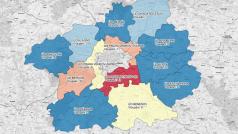 Nejnovější údaje policie o vloupáních ve Středočeském kraji. Podkladová mapa: Mapy.cz