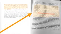 Srovnání necitované části diplomové práce ministryně spravedlnosti Taťány Malé s diplomovou prací V. Grossové Rodičovská zodpovědnost z roku 2006. Text byl zkopírován i s překlepem v původní práci.