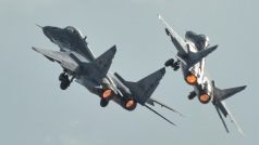 Dvoumotorový proudový stíhací letoun MIG 29 AS Fulcrum