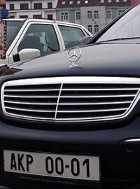 Mercedes prezidenta České republiky