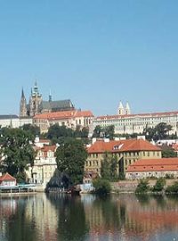 Vltava a Pražský hrad