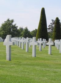 Americký vojenský hřbitov v Colleville-sur-Mer