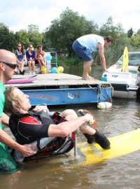 Handicapovaní při vodních sportech