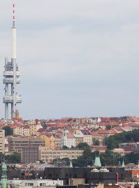 Praha - žižkovský vysílač. Ilustrační foto