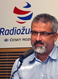 Předseda Českomoravského odborového svazu pracovníků školství František Dobšík.