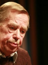 Jiří Křižan, Petr  Žantovský, Václav Havel a Alexandr Vondra