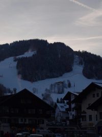 Obávaná sjezdovka Hahnenkamm