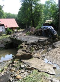 Povodně na Děčínsku (ilustr. obr.)