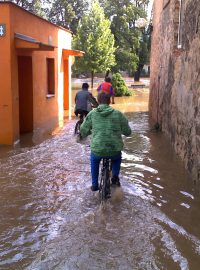Povodně o víkendu ochromily také Českolipsko
