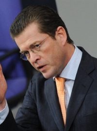 Německý ministr obrany Karl-Theodor zu Guttenberg