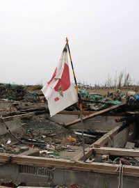 Město Shinchi v prefektuře Fukušima, tři měsíce po katastrofě