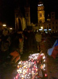 Hradec Kralové. Uctění památky hokejistů