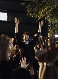 Demonstranti v New Yorku slaví vítězství nad úřady