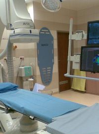 Nový operační sál kardiologie ve Fakultní nemocnici v Plzni